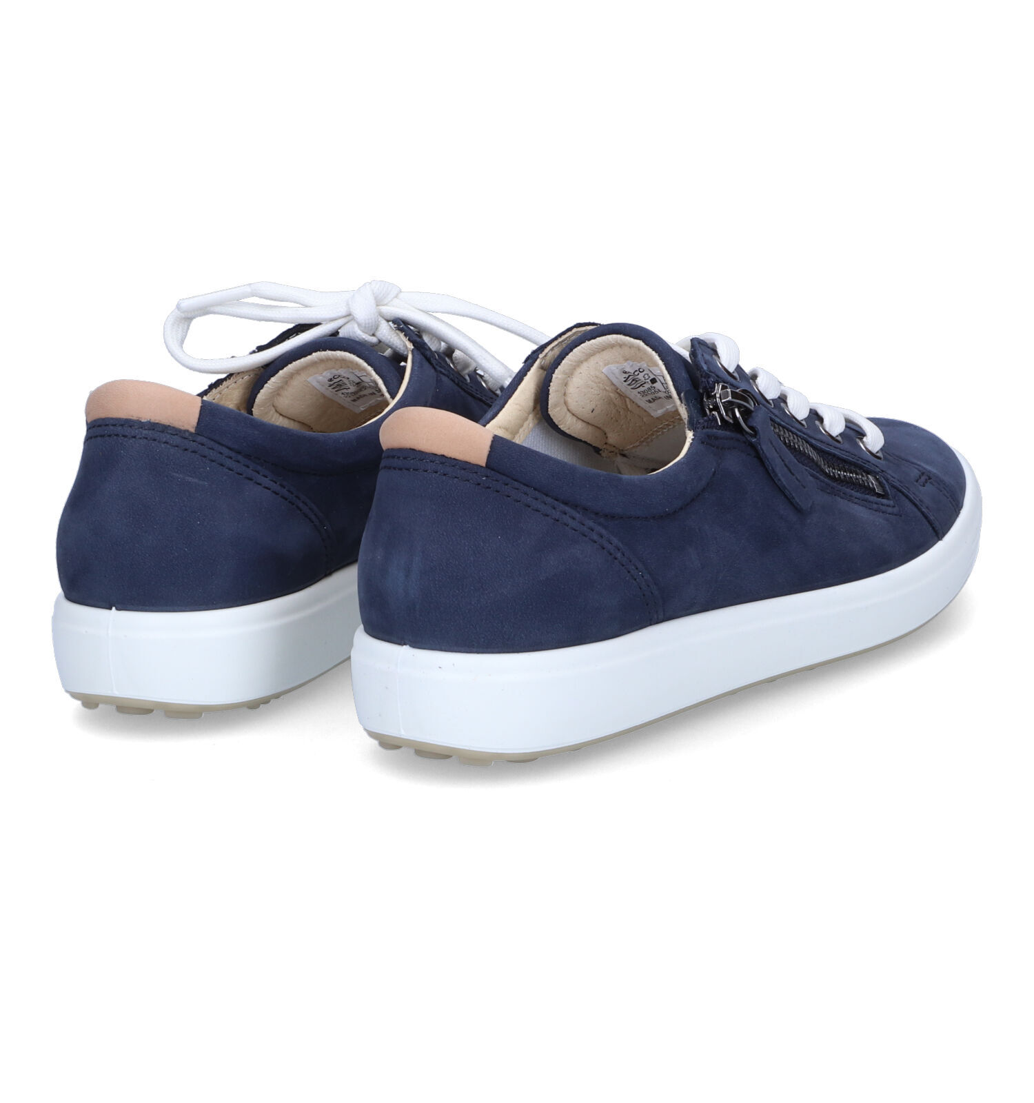 Ecco clearance blauwe sneakers