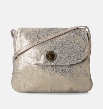 Sac porté croisé or