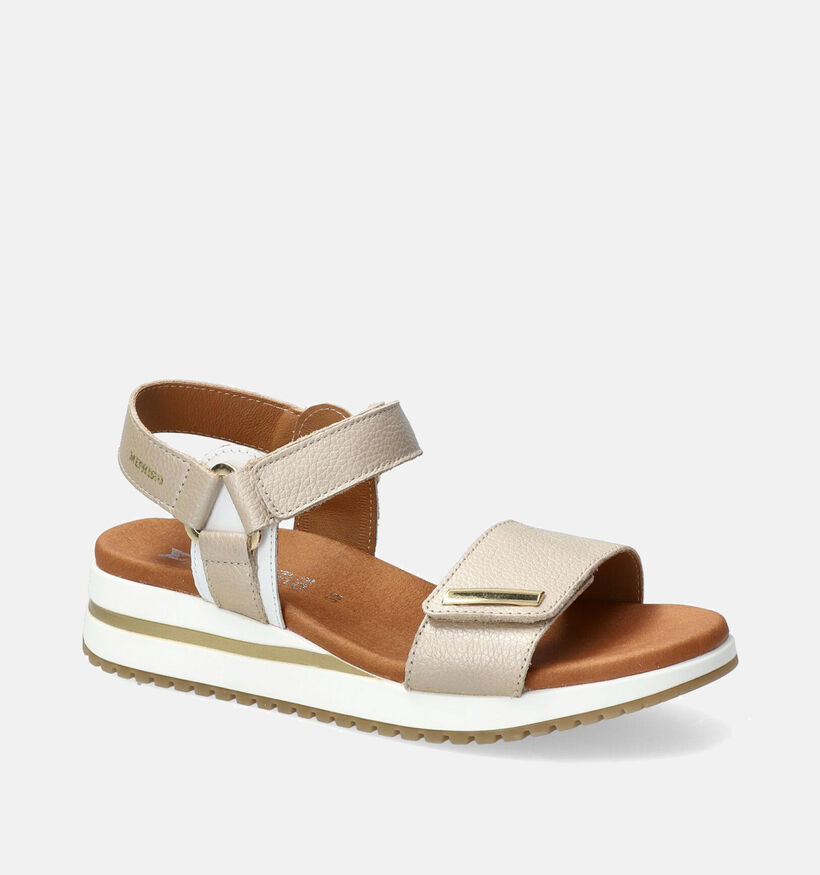 Mephisto Jeanie Sandales avec talon compensé en Beige pour femmes (354269)
