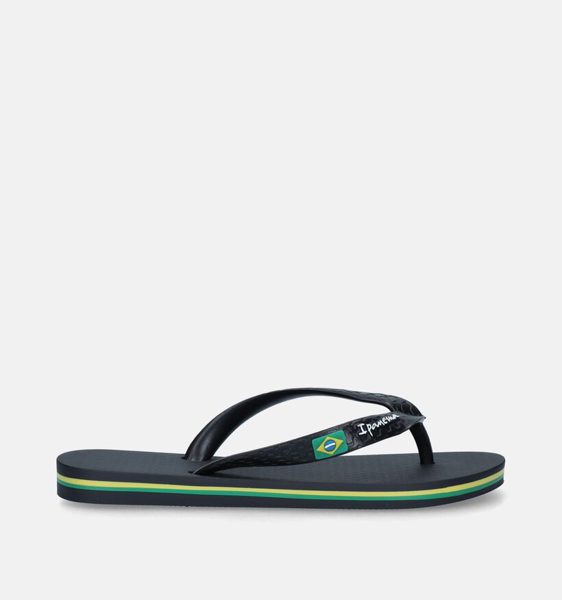 Ipanema Classic Brasil Zwarte Teenslippers voor jongens, meisjes (340679)