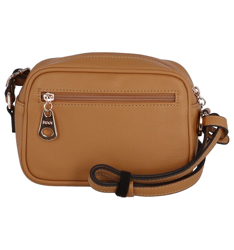 Cognac Crossbody Tas BOO! Alejo in kunstleer (245905)