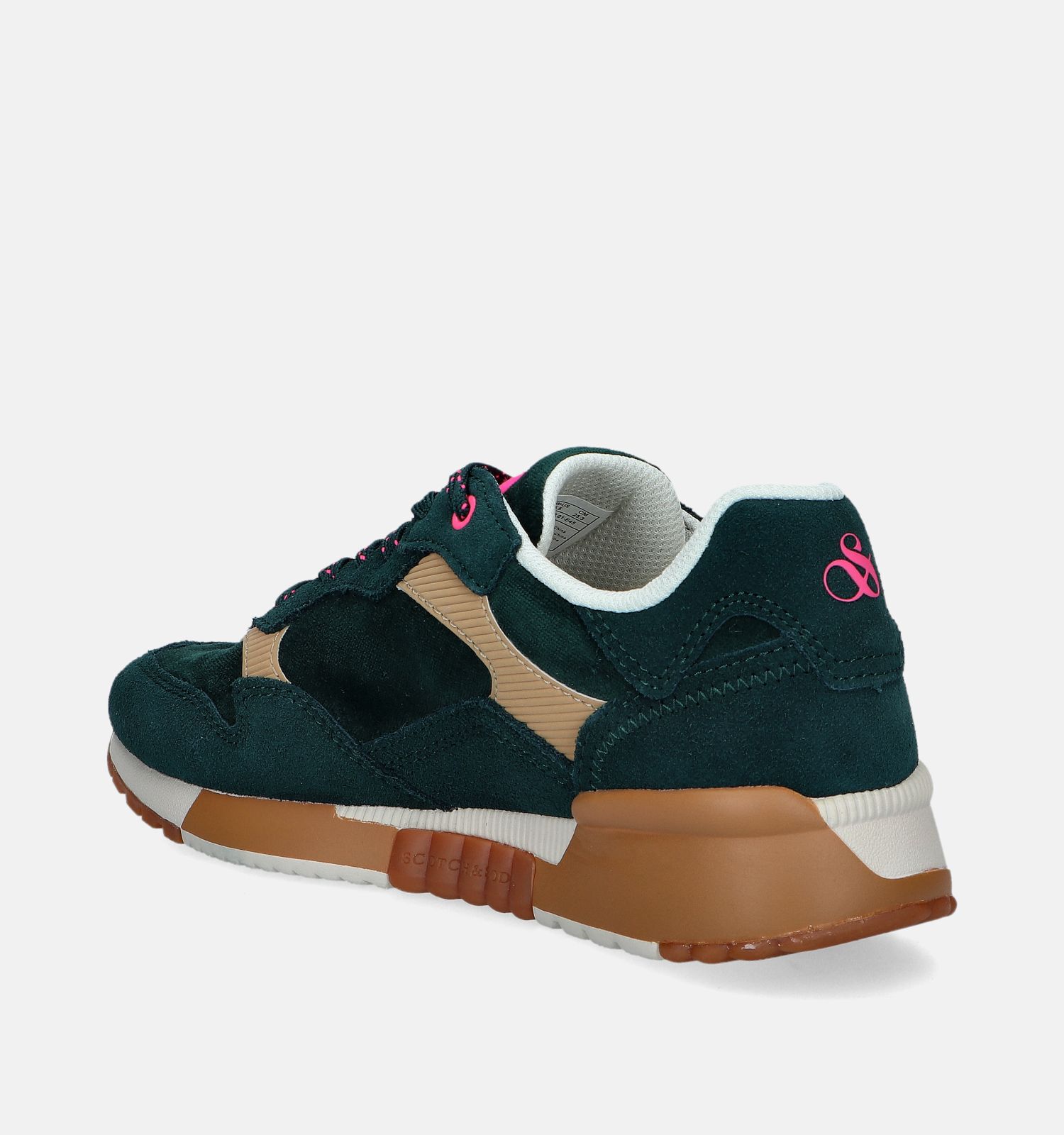 Scotch Soda Vivi Groene Sneakers Dames Sneakers Online op TORFS.BE