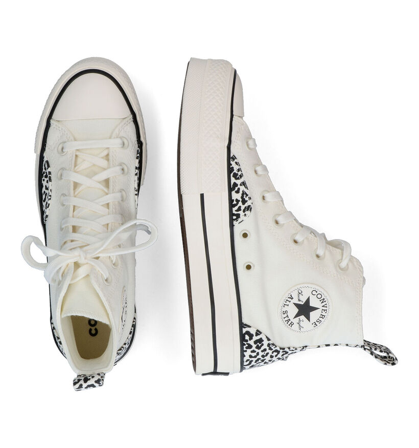 Converse Chuck Taylor AS Lift Baskets en Noir pour femmes (312448)
