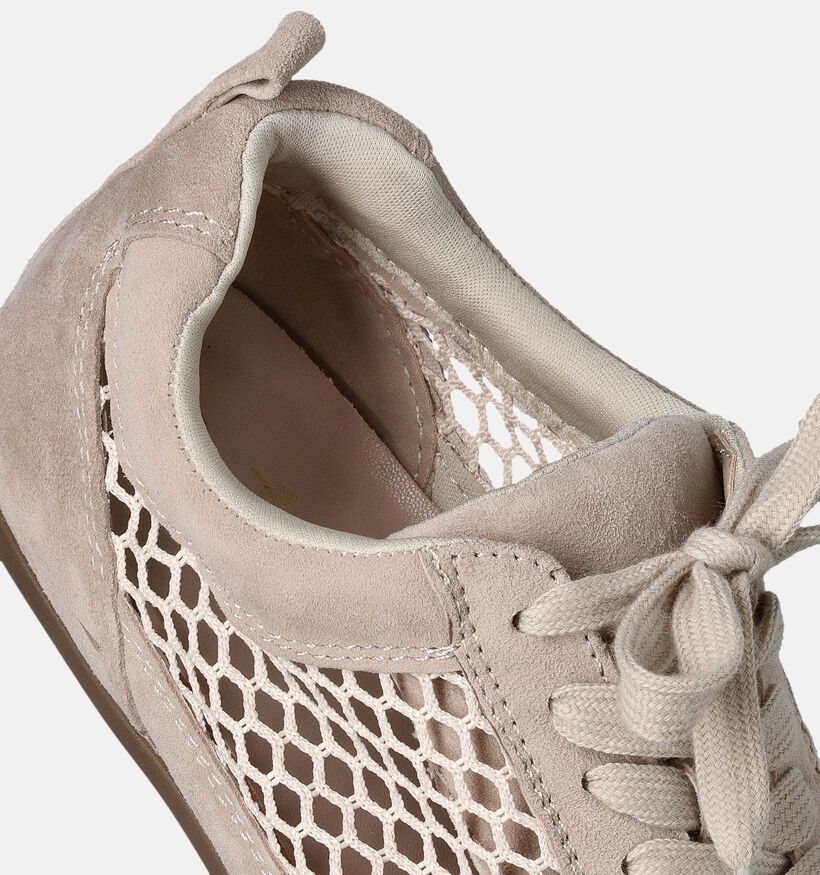 La Strada Beige Veterschoenen voor dames (355985) - geschikt voor steunzolen