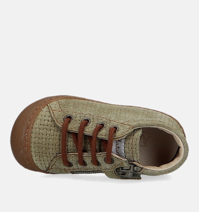 Naturino Cocoon Beige Babyschoenen voor meisjes, jongens (331514) - geschikt voor steunzolen