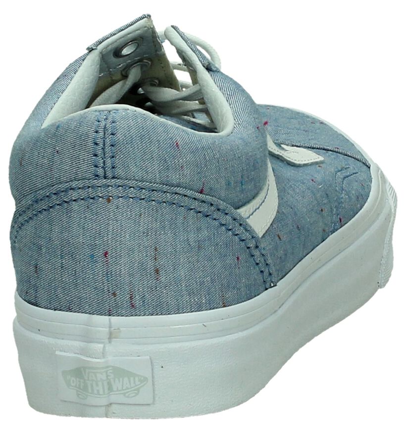 Blauwe Sneakers Vans Old Skool, , pdp