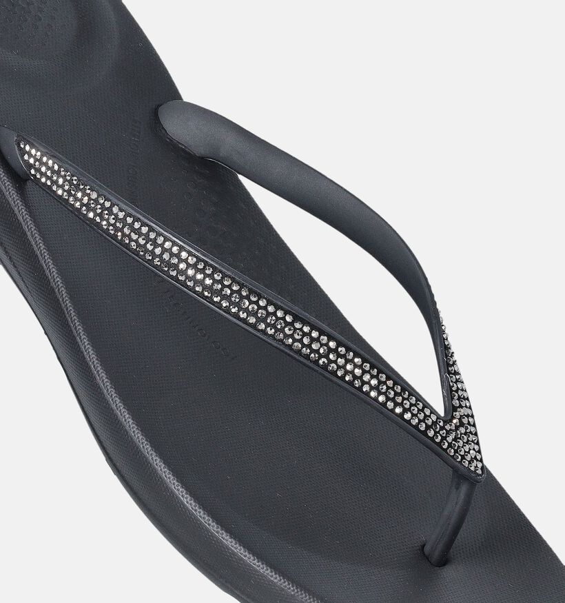 FitFlop Iqushion Sparkle Nu-pieds en Noir pour femmes (353676)