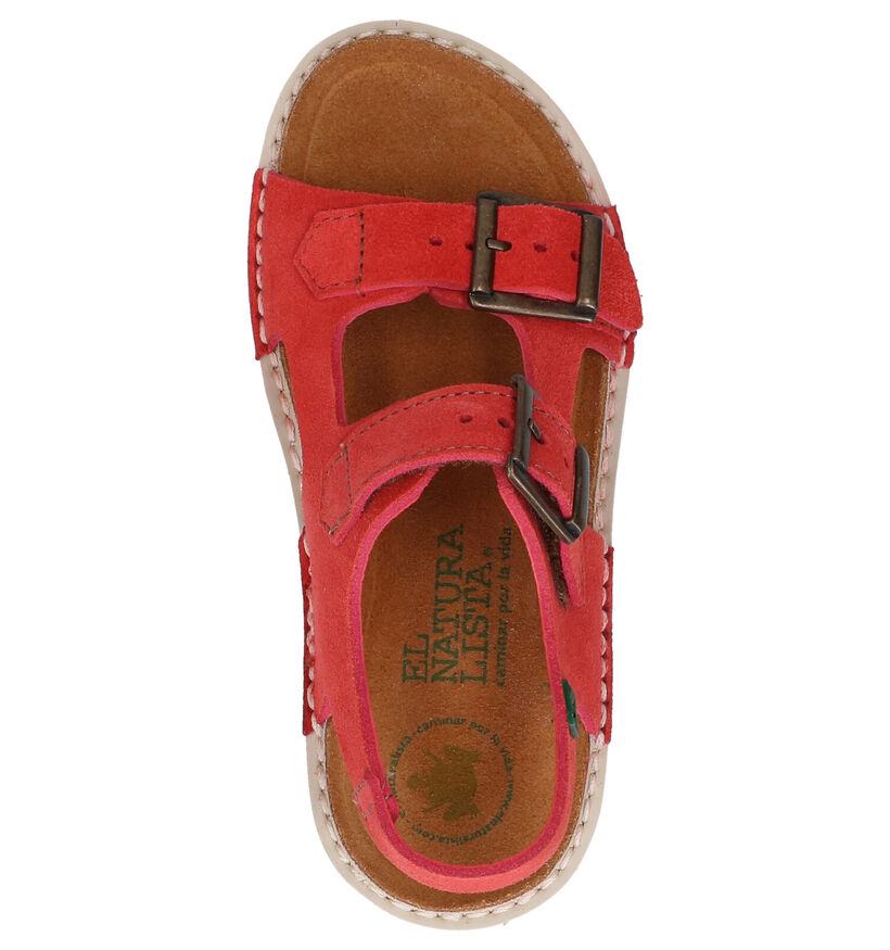 El Naturalista Recyclus Gele Sandalen in nubuck (284413)