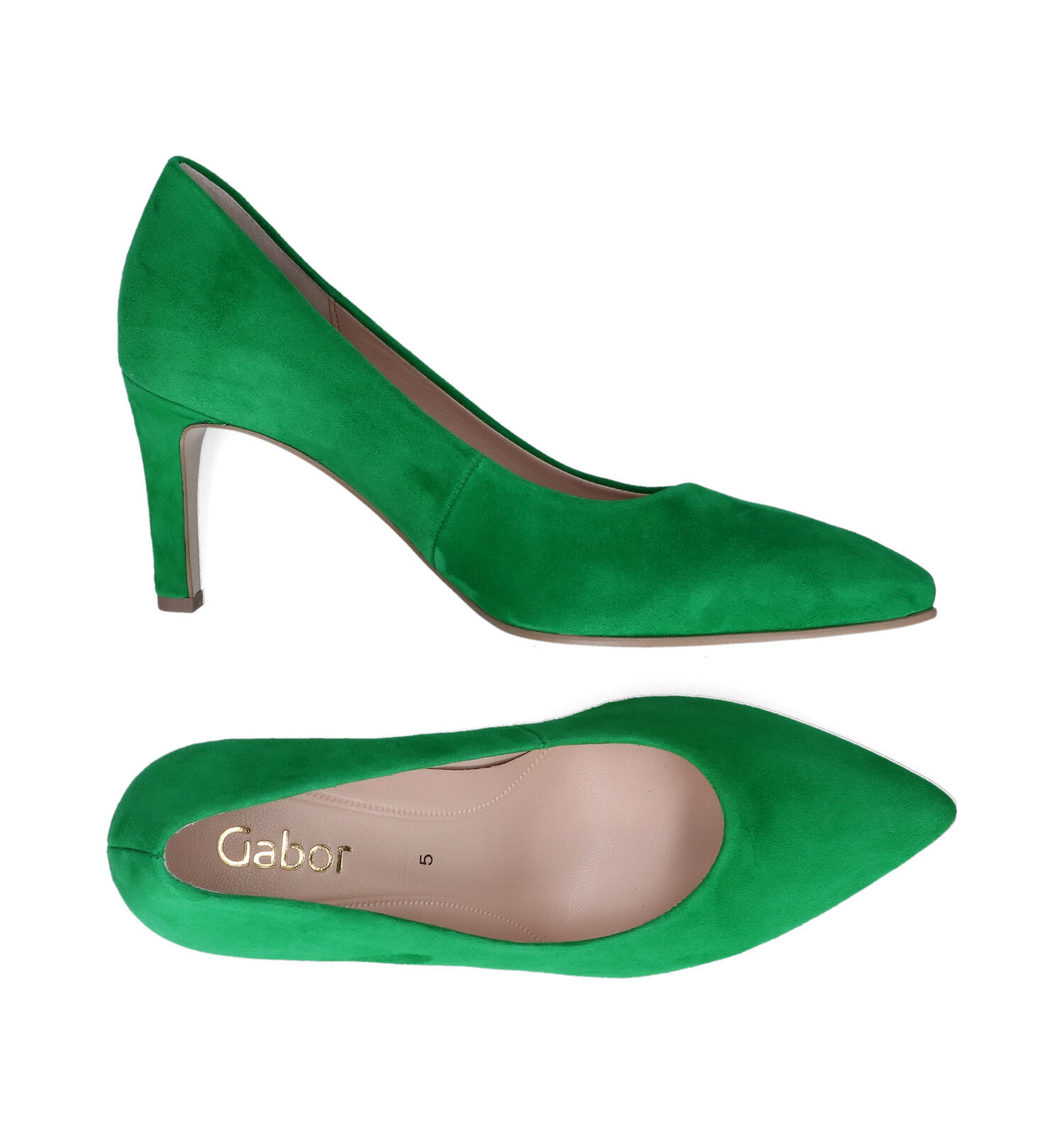 Gabor Groene Pumps Dames Pumps Online op TORFS.BE