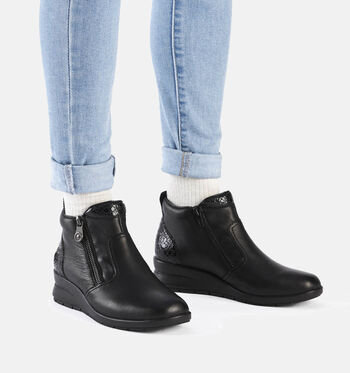Rieker Low Bottines Noir
