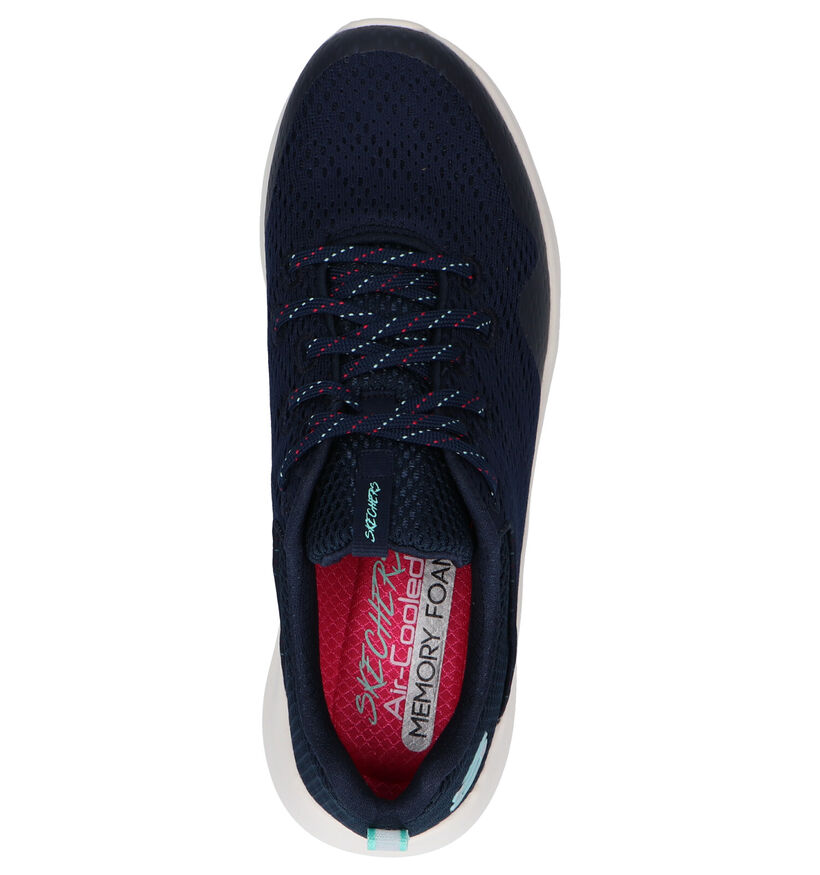 Skechers Ultra Flex 2.0 Baskets en Bleu en textile (279334)