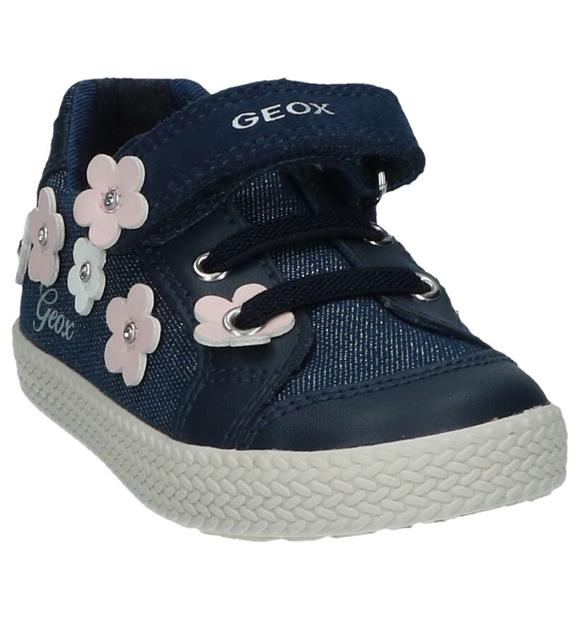 Beige Schoentjes met Bloemen Geox in stof (237974)