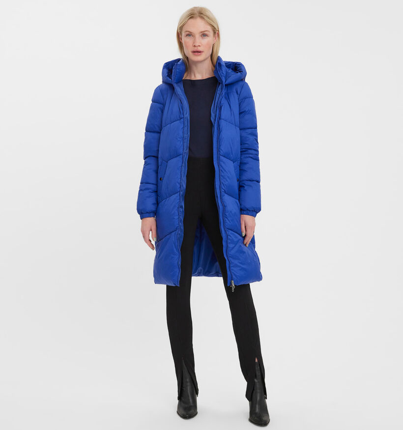 Vero Moda Uppsala Blauwe Gewatteerde Jas (325499)