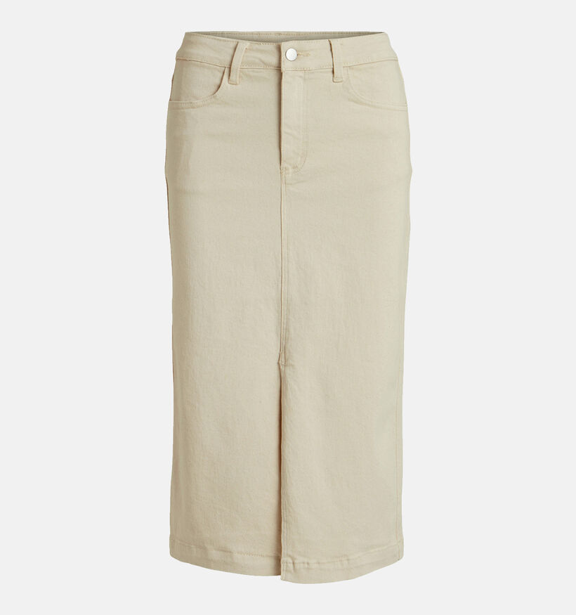 Vila Glove Beige Midi Rok voor dames (353000)