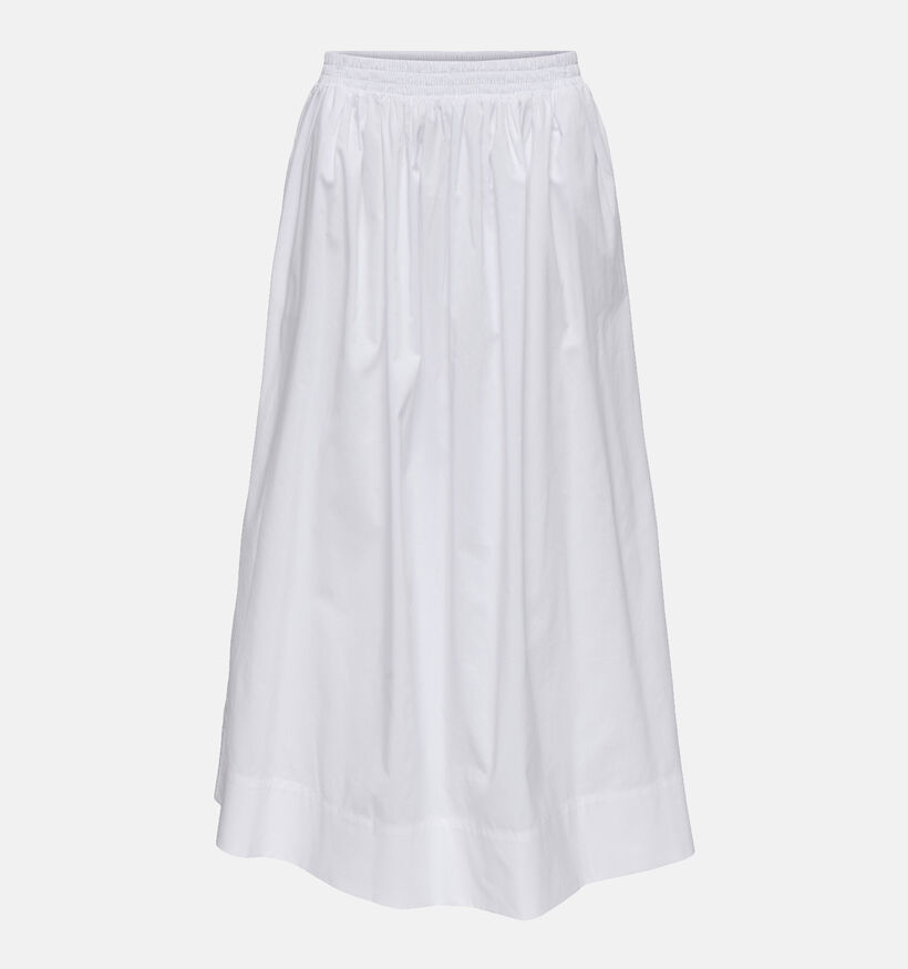 JDY Mio Witte Midi Rok voor dames (359071)