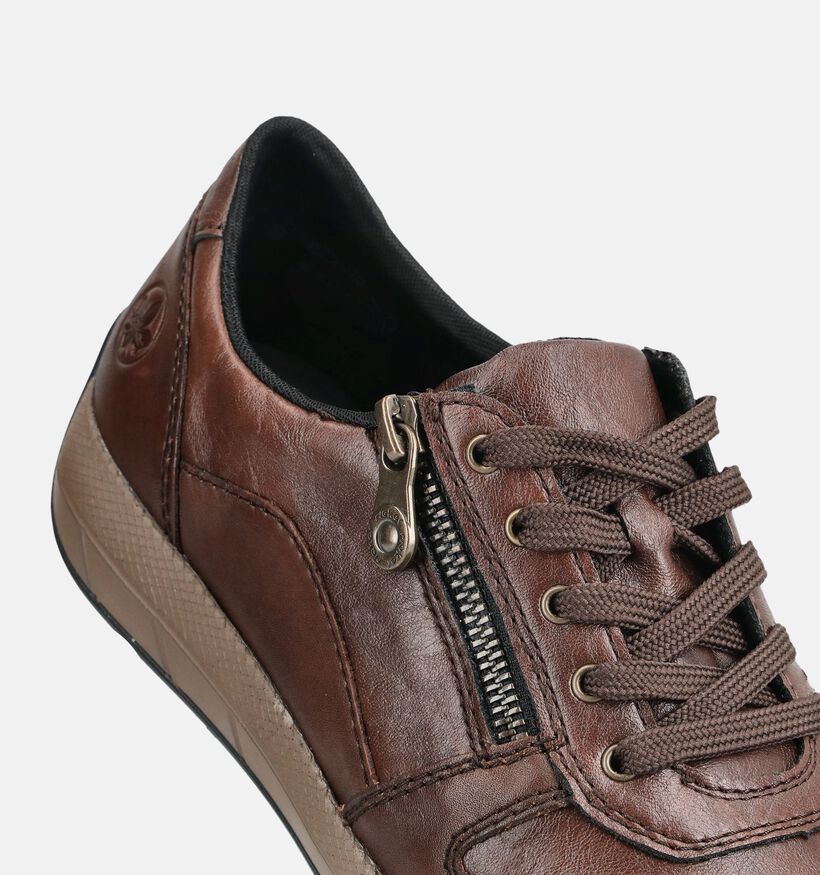 Rieker Antistress Bruine Sneakers voor dames (376584) - geschikt voor steunzolen