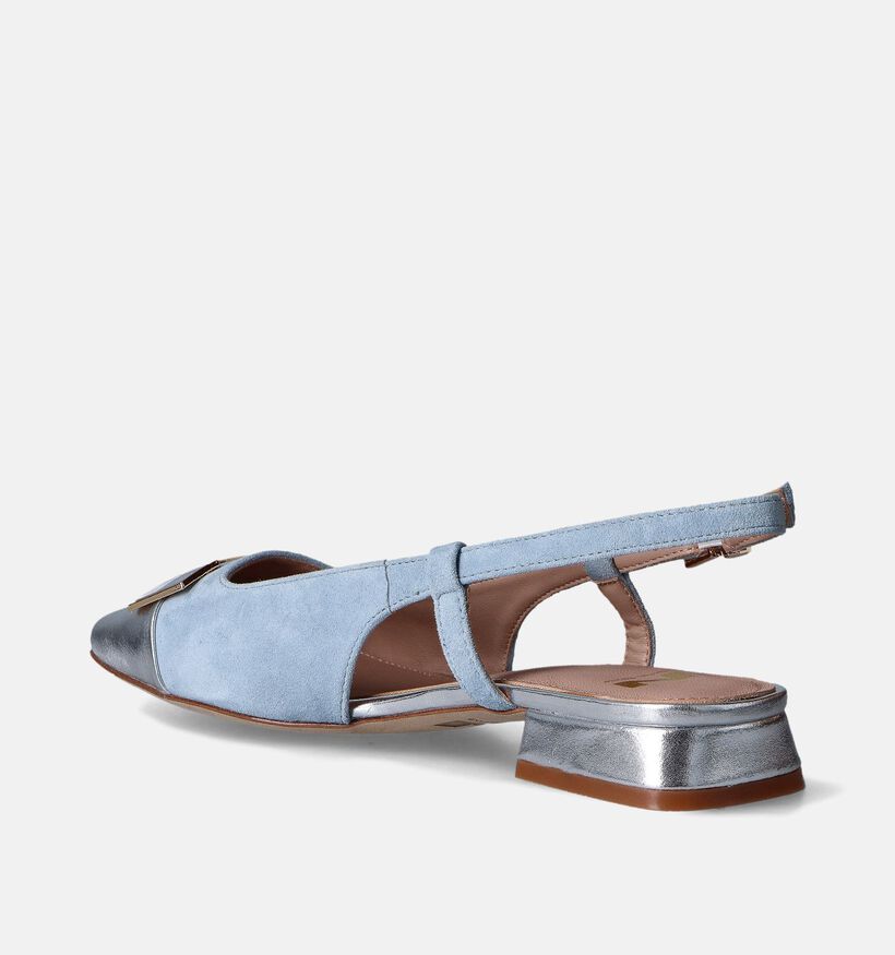Nathan-Baume Escarpins slingback en Bleu Pastel pour femmes (356280)