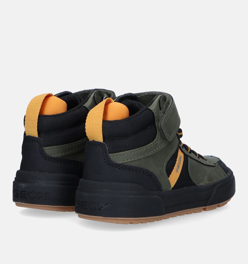 Geox Weemble Gele Hoge Sneakers voor jongens (328529) - geschikt voor steunzolen
