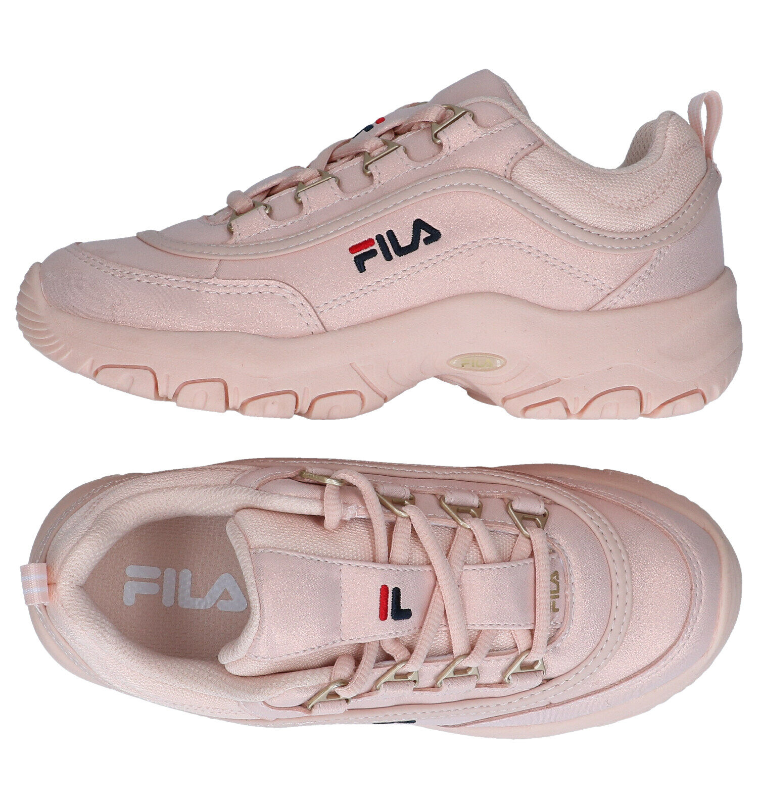 Fila Strada Roze Sneakers Meisjes Sneakers Online op TORFS.BE