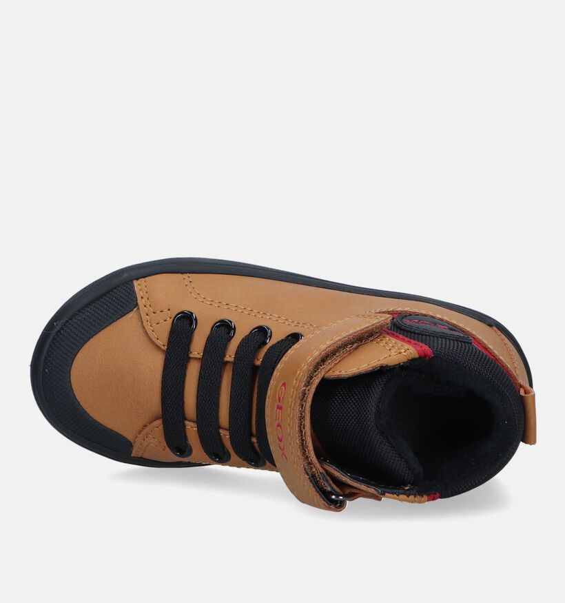 Geox Gisli Gele Hoge Sneakers voor jongens (328535) - geschikt voor steunzolen