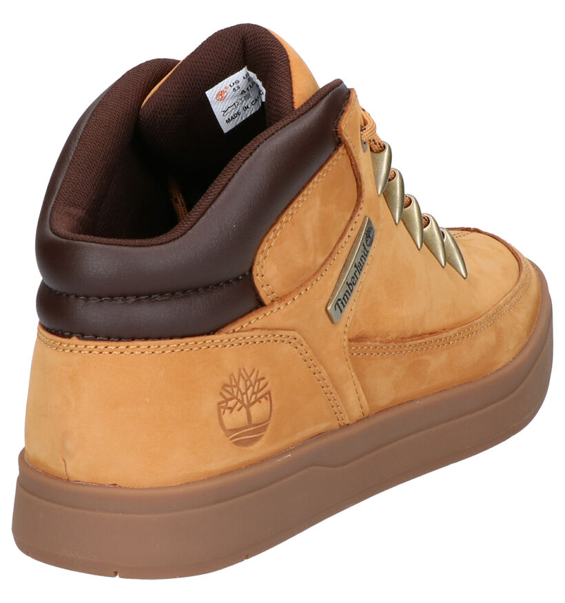 Timberland Davis Square Hiker Bottines en Noir en nubuck (278929)