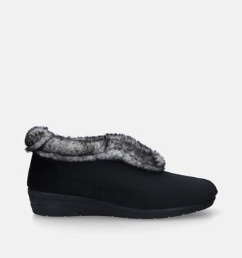 Pantoffels zwart