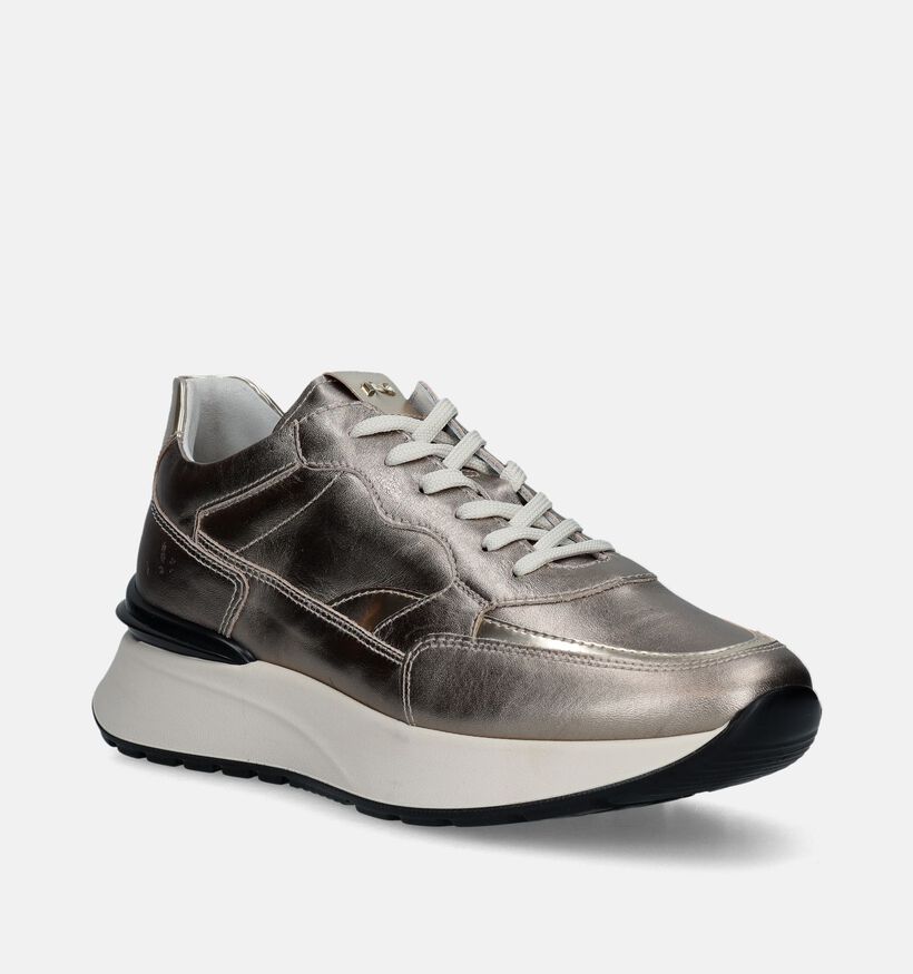 NeroGiardini Baskets casual en Or pour femmes (345549) - pour semelles orthopédiques