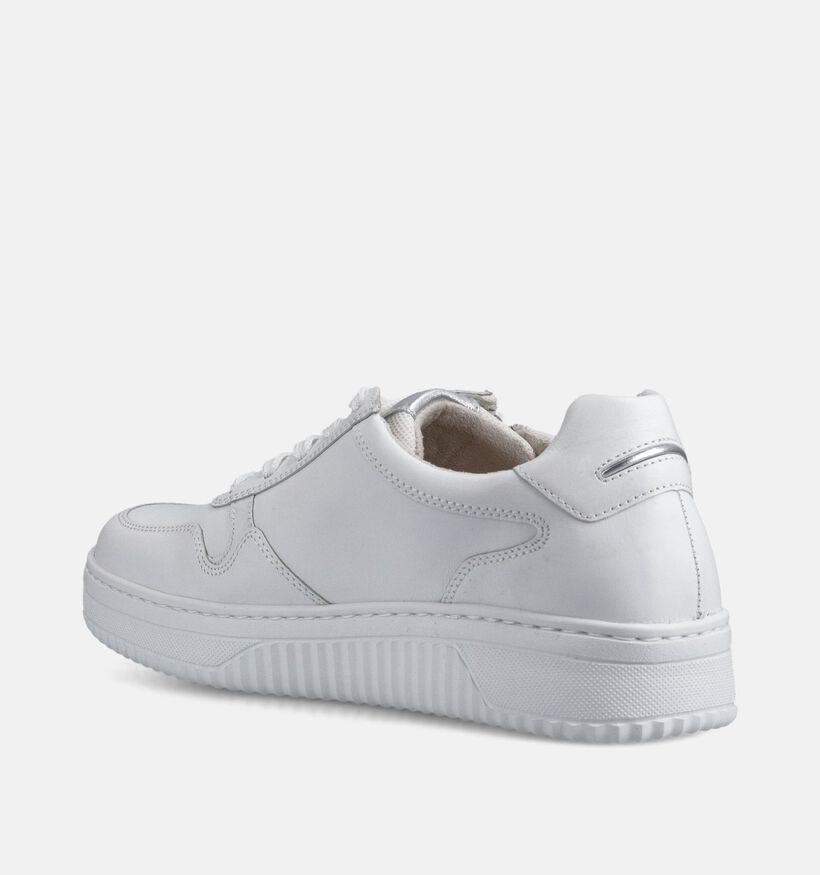 Gabor Witte Sneakers voor dames (368366) - geschikt voor steunzolen