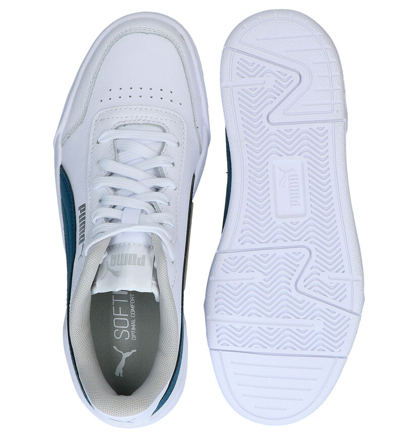 Puma Caracal Witte Sneakers in leer (276757)