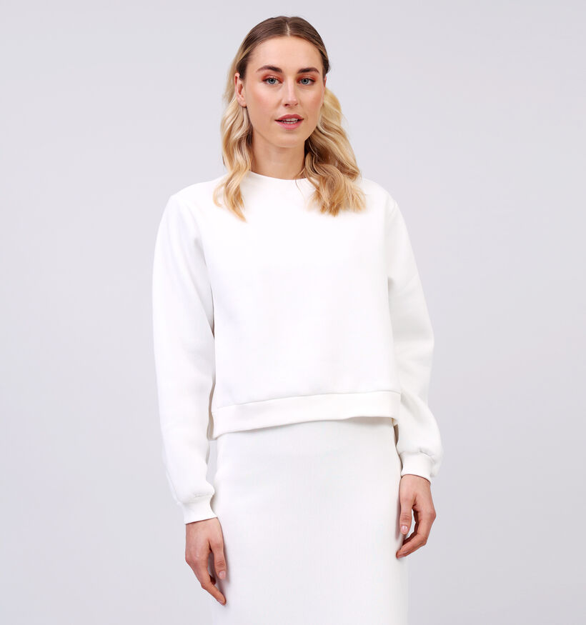 SISTERS POINT Pima Sweater en Blanc pour femmes (363326)