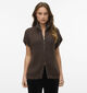 Vero Moda Salty Gilet en Marron pour femmes (364524)