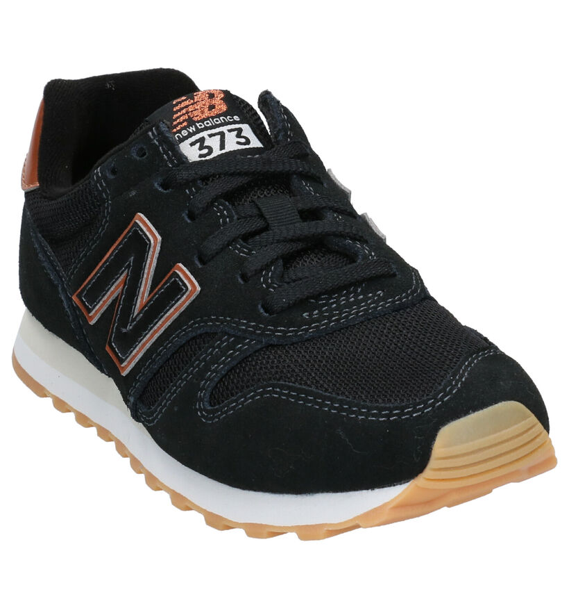 New Balance WL 373 Baskets en Brun en daim (293660)