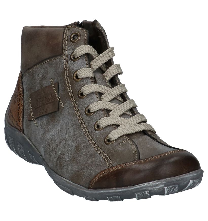 Rieker Bottines en Marron en simili cuir (245169)