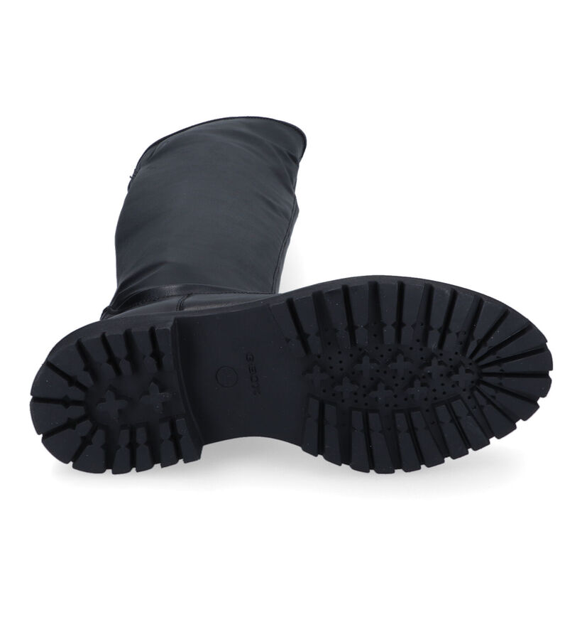 Geox Iridea Bottes Overknee en Noir pour femmes (316144)