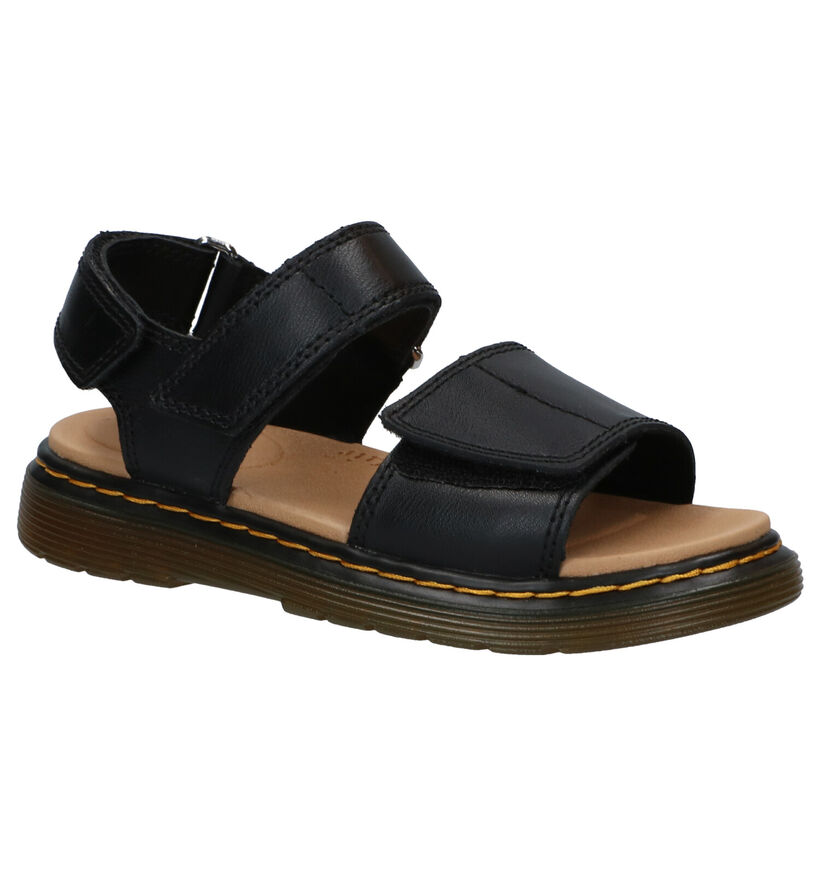 Dr. Martens Romi Zwarte Sandalen in kunstleer (284587)