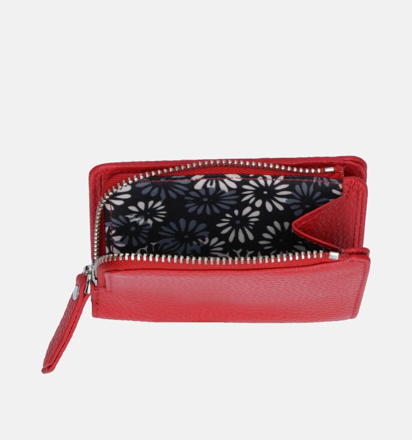 Euro-Leather Rode Portemonnee voor dames (365200)