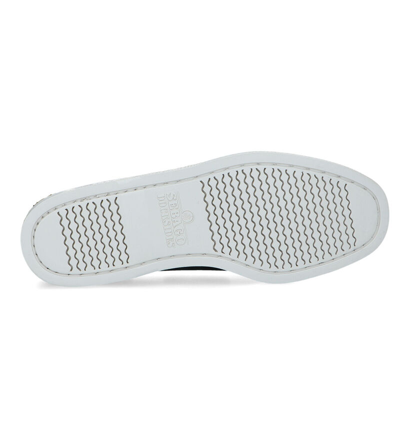 Sebago Dockside Portland Spinnaker Chaussures bateau en Bleu pour hommes (336835)