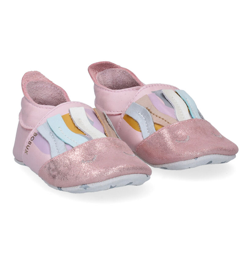 Bobux Jelly Chaussons pour bébé en Rose pour filles (330702)