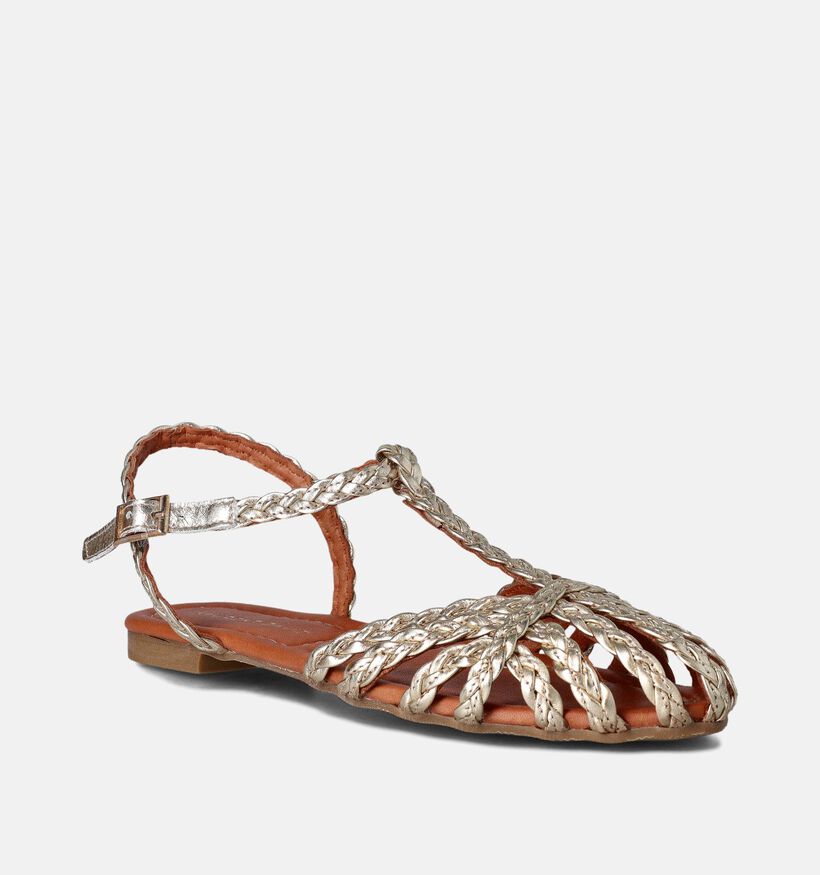 Laurent David Gouden Sandalen voor dames (357820)