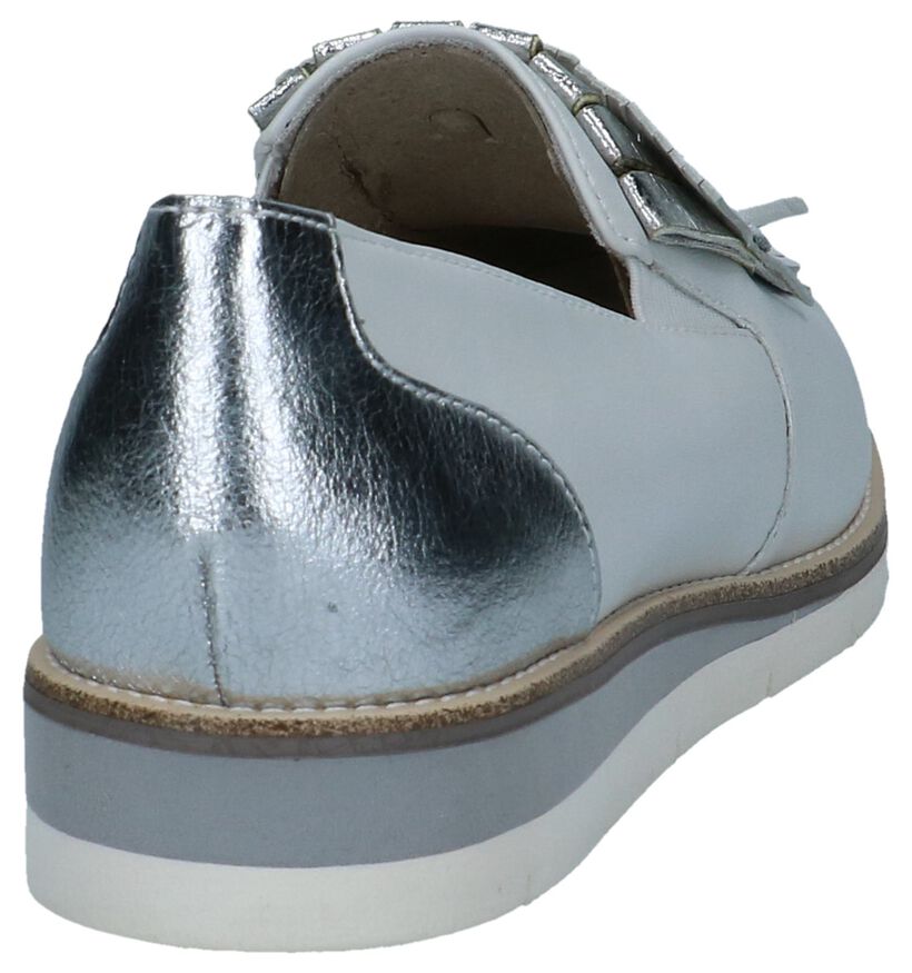 Tamaris Chaussures slip-on en Blanc en cuir (237695)