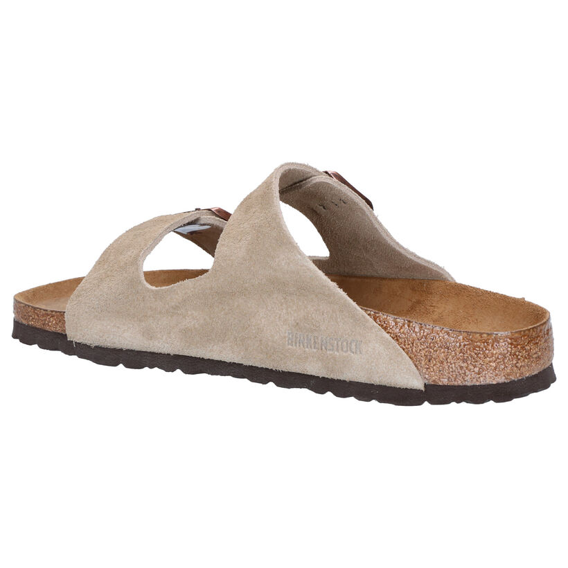 Birkenstock Arizona Nu-pieds en Gris pour hommes (330622)