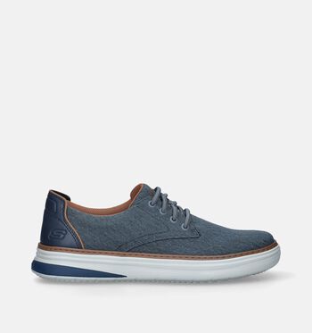Chaussures à enfiler bleu