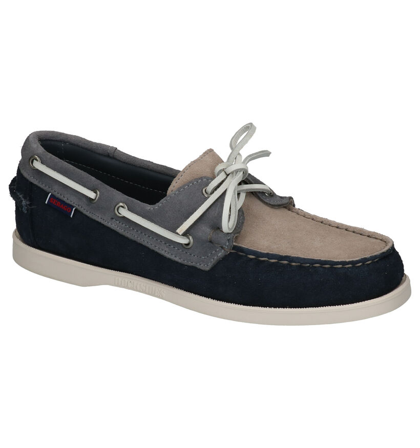 Sebago Dockside Portland Flesh Out Kaki Bootschoenen voor heren (336839)