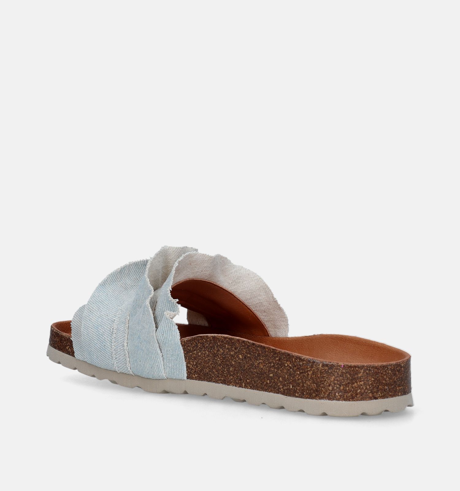Verbenas Rocio Blauwe Slippers Dames Slippers Online op TORFS.BE