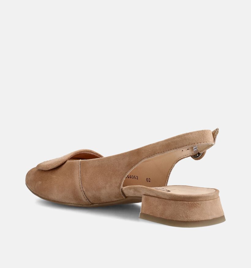 Paul Green Lichtbeige Slingback Ballerina's voor dames (374126)