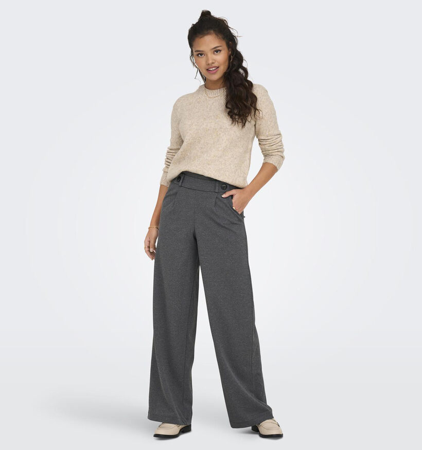 JDY Geggo Zwarte Wijde broek L32 voor dames (351368)