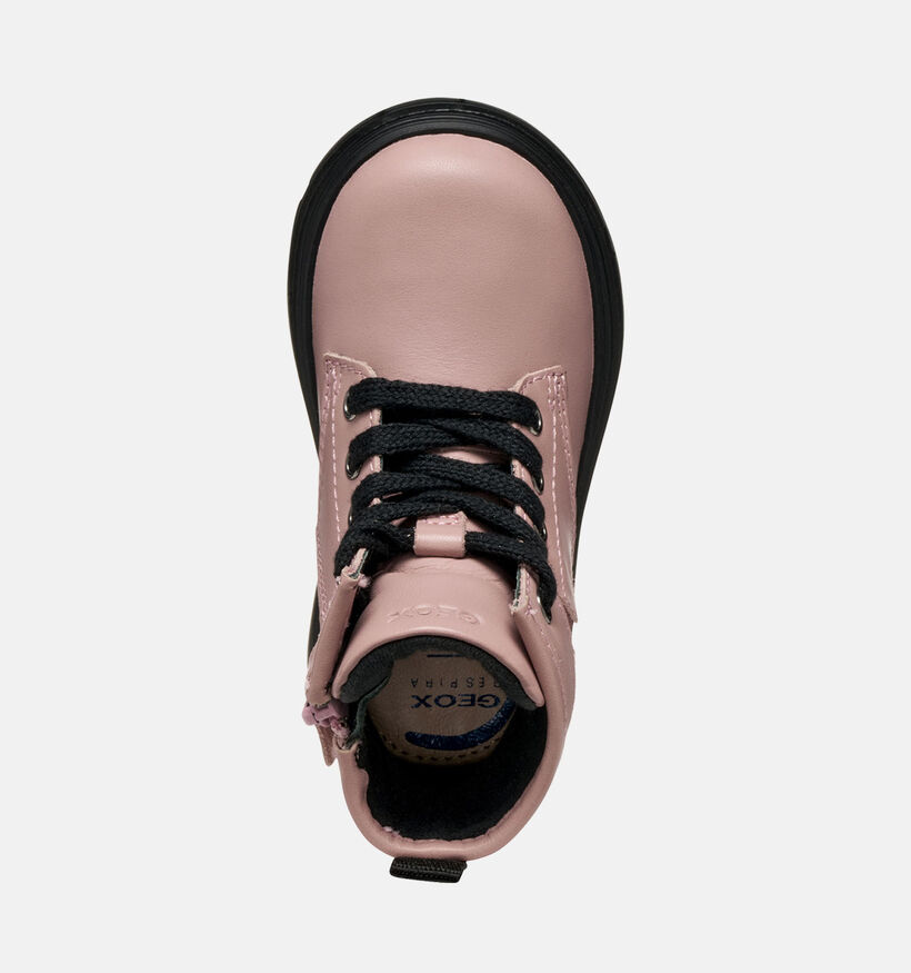 Geox Kiddartah Chaussures hautes en Rose Geox Kiddartah Chaussures hautes en Rose pour filles (361936) - pour semelles orthopédiques