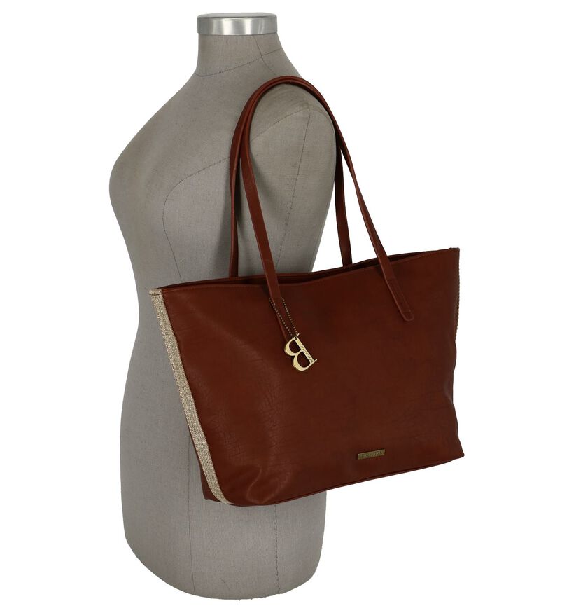 Zwarte Shopper Bulaggi Lauren in kunstleer (235070)