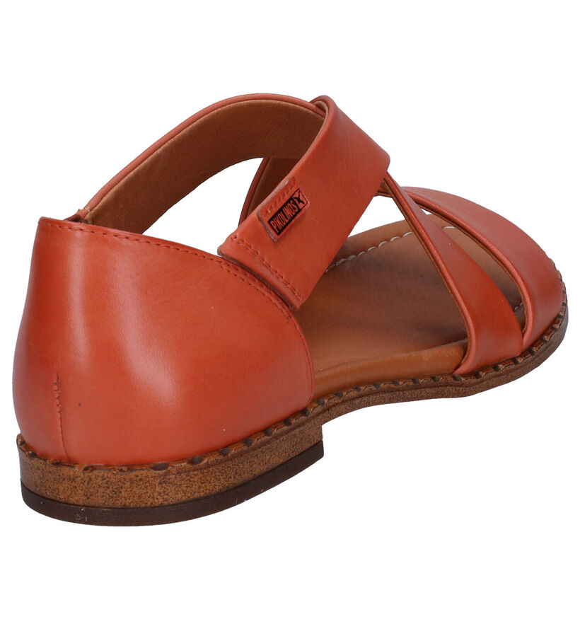 Pikolinos Algar Sandales en Orange en cuir (289249)