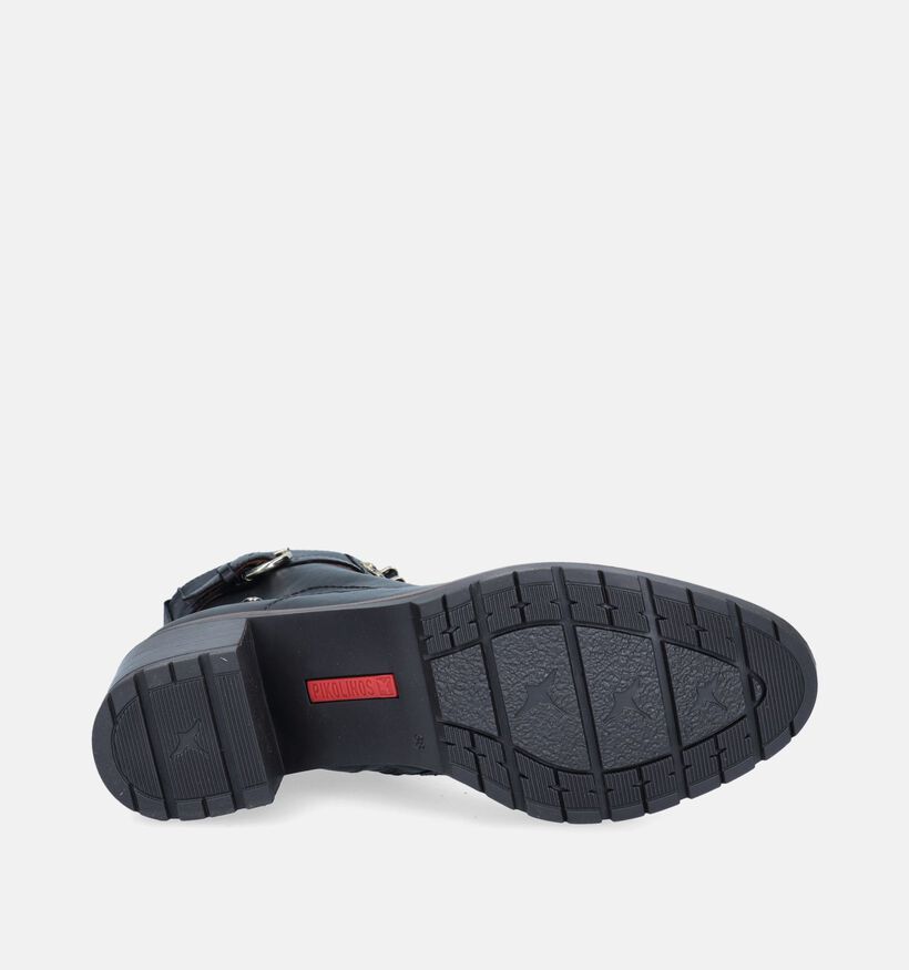 Pikolinos Llanes Bottines avec lacets en Noir pour femmes (346195)